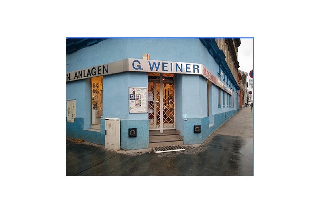 Betrieb: G. Weiner Gas - Wasser - Heizung GmbH
Redtenbachergasse 5
1160 Wien - G. Weiner Gas - Wasser - Heizung GmbH