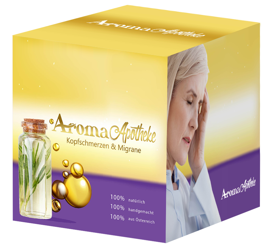 AromaSpecials Gesundheitszentrum Produkt-Beispiele Migräne & Kopfschmerz AromaApotheke