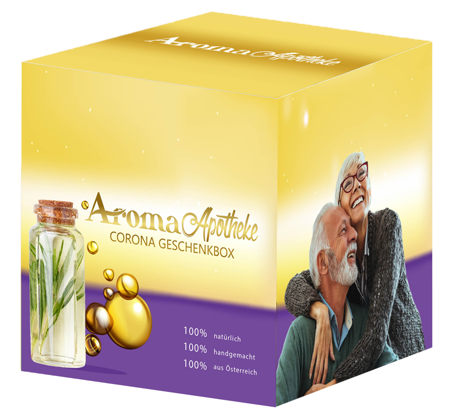 AromaSpecials Gesundheitszentrum Produkt-Beispiele Corona Geschenkbox
