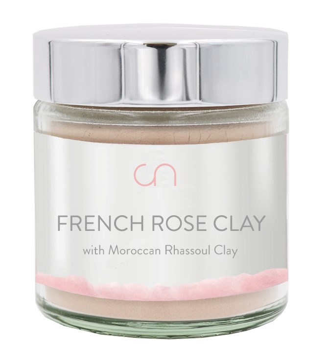 cn innovations e.U. Produkt-Beispiele French Rose Clay mit marokkanischem Rhassoul Clay