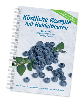 Heidelbeergarten Gosch Produkt-Beispiele Beeren-Bücher