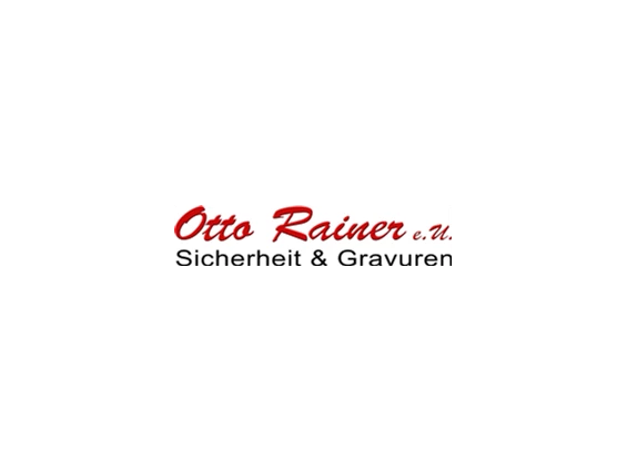 Unternehmen: Logo Sicherheit und Gravuren Otto Rainer e.U. - Schloss und Schrift - Otto Rainer e.U.