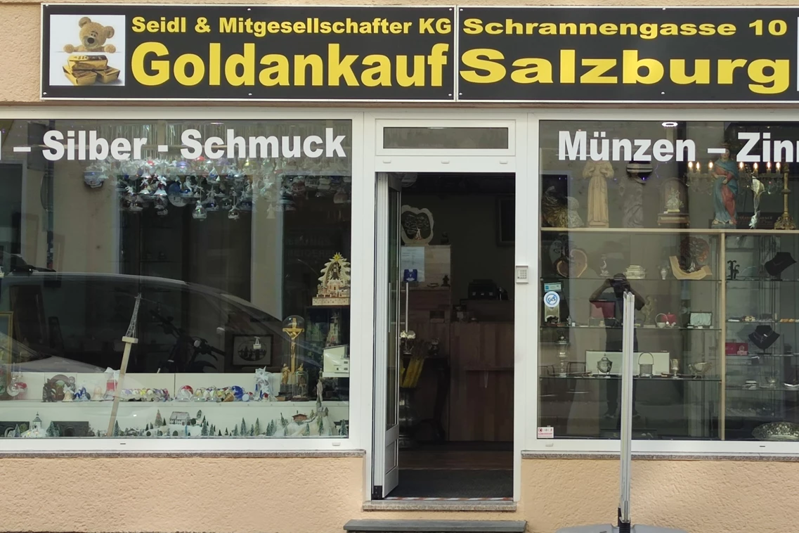 Betrieb: Seidl & Mitgesellschafter KG Goldankauf Salzburg
