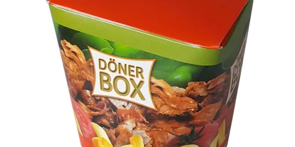Händler - Utzenaich - Döner Boxen 
weiss/karo/färbig - TJ Lifetrade e.U.