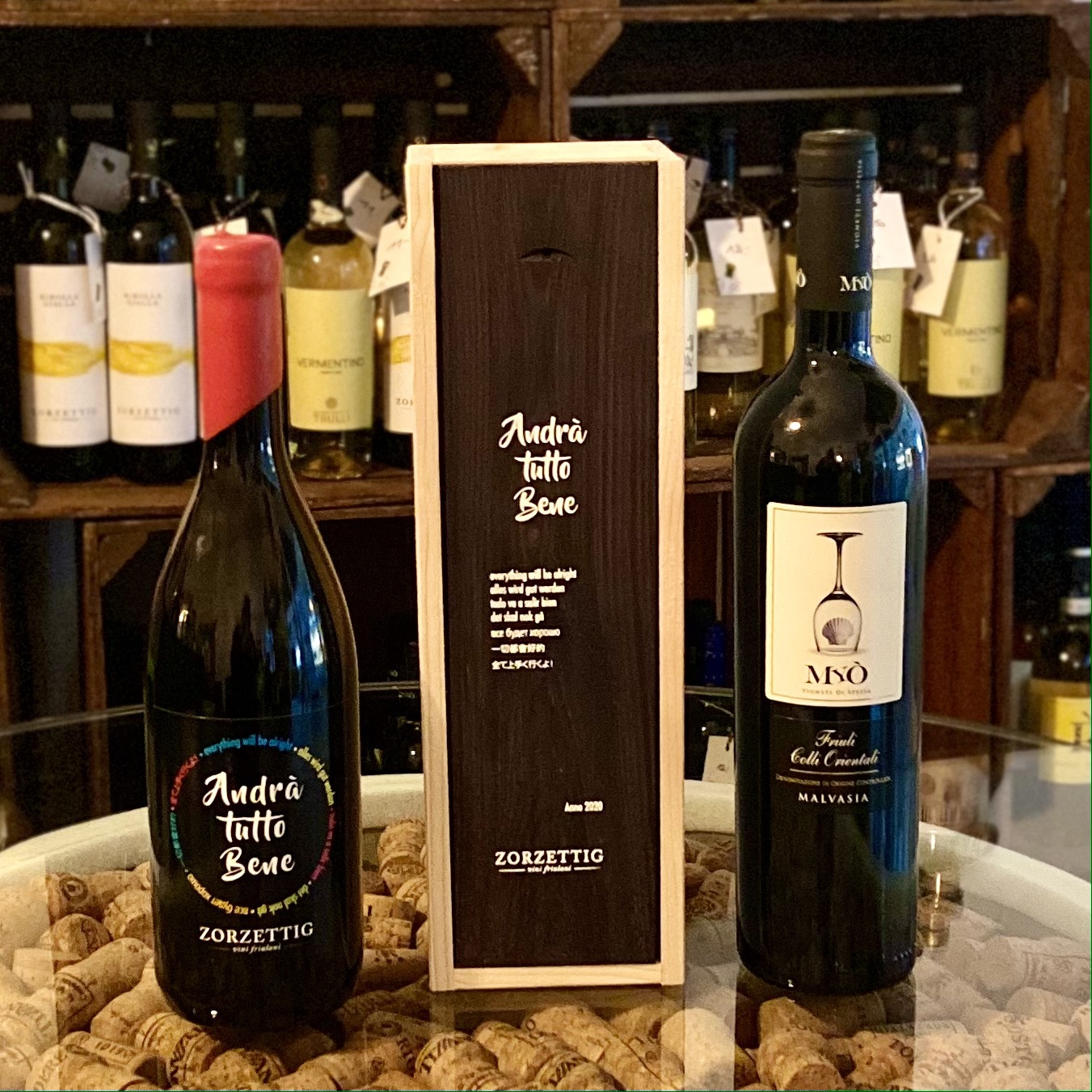 Civediamo Bar Produkt-Beispiele Limited Editon: Andrà tutto bene