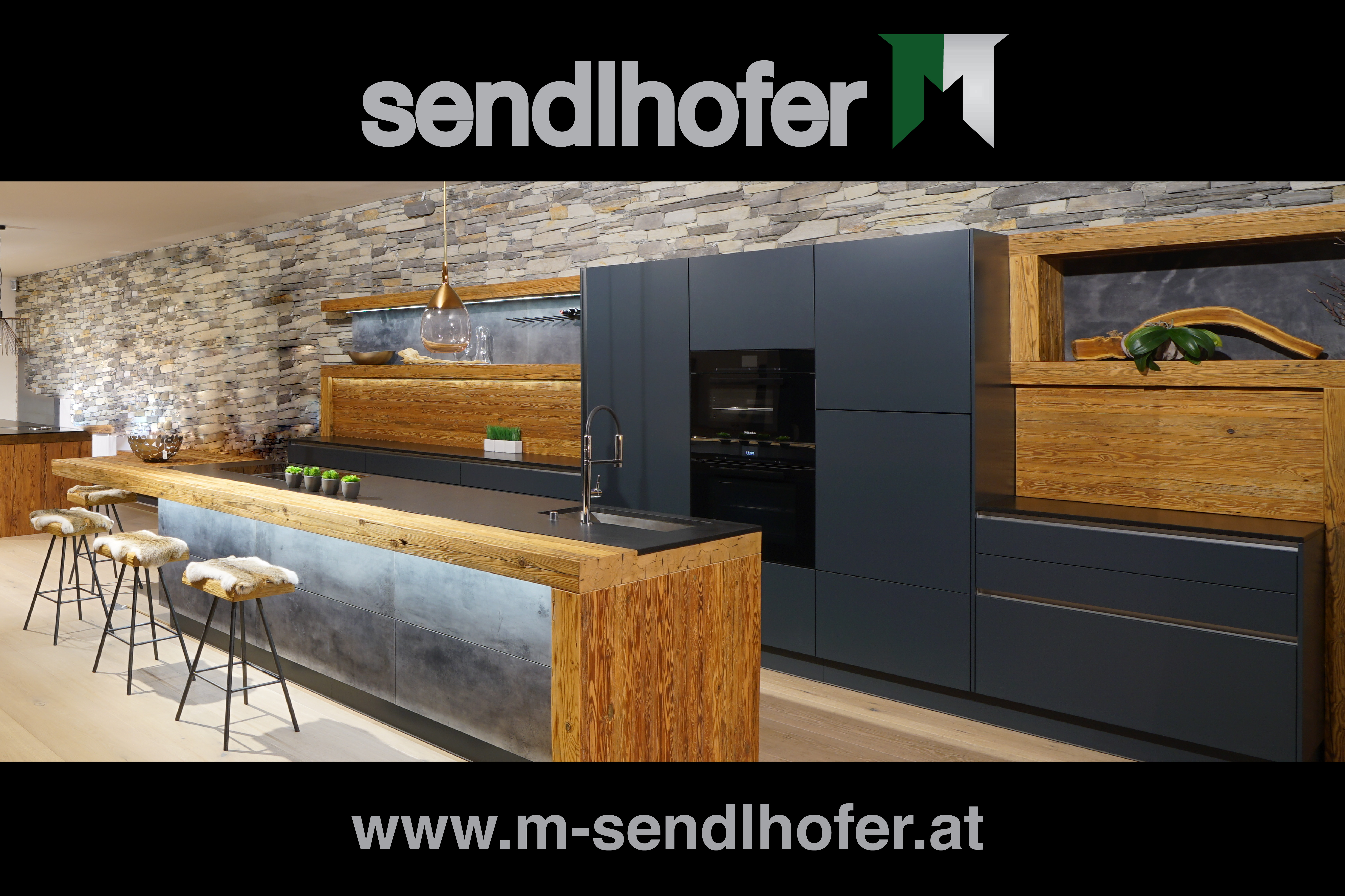 Händler - Hüttschlag - Der exklusive Raumausstatter Sendlhofer Design & Handwerk aus Bad Hofgastein in Salzburg. - Sendlhofer Küchenstudio & Wohnstudio