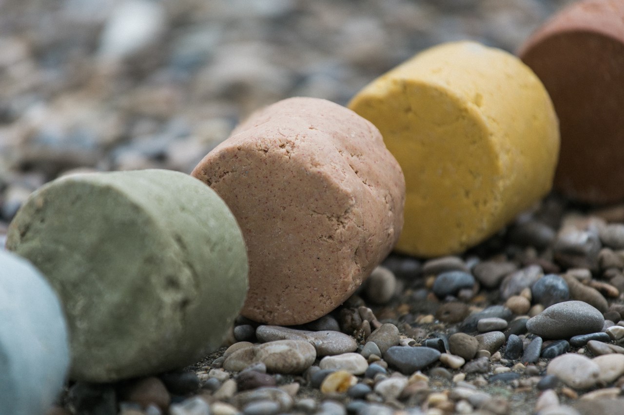 Seifenkontor Produkt-Beispiele Festes Shampoo und Dusch-Stück