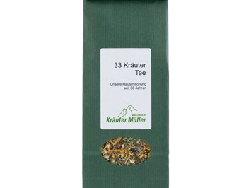  Kräuter.Müller Produkt-Beispiele  33 Kräutertee - Unsere beliebte Hausmischung