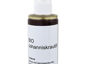  Kräuter.Müller Produkt-Beispiele  BIO Johanniskrautöl - kontrolliert biologisch