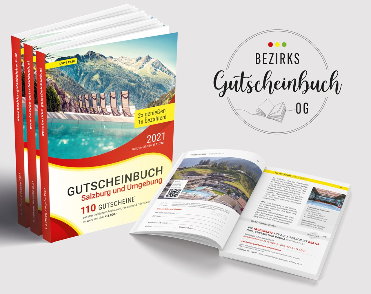 Bezirks-Gutscheinbuch OG Leistungsübersicht  Gutscheinbuch Salzburg