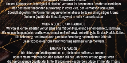 Händler - Burgenland - KAFFEE DON MIGUEL, Direkt vom Bauern in die Tasse