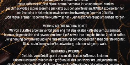 Händler - Burgenland - KAFFEE DON MIGUEL, Direkt vom Bauern in die Tasse