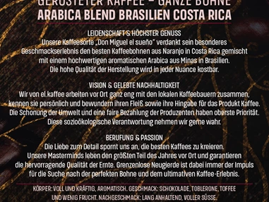 Unternehmen: KAFFEE DON MIGUEL, Direkt vom Bauern in die Tasse