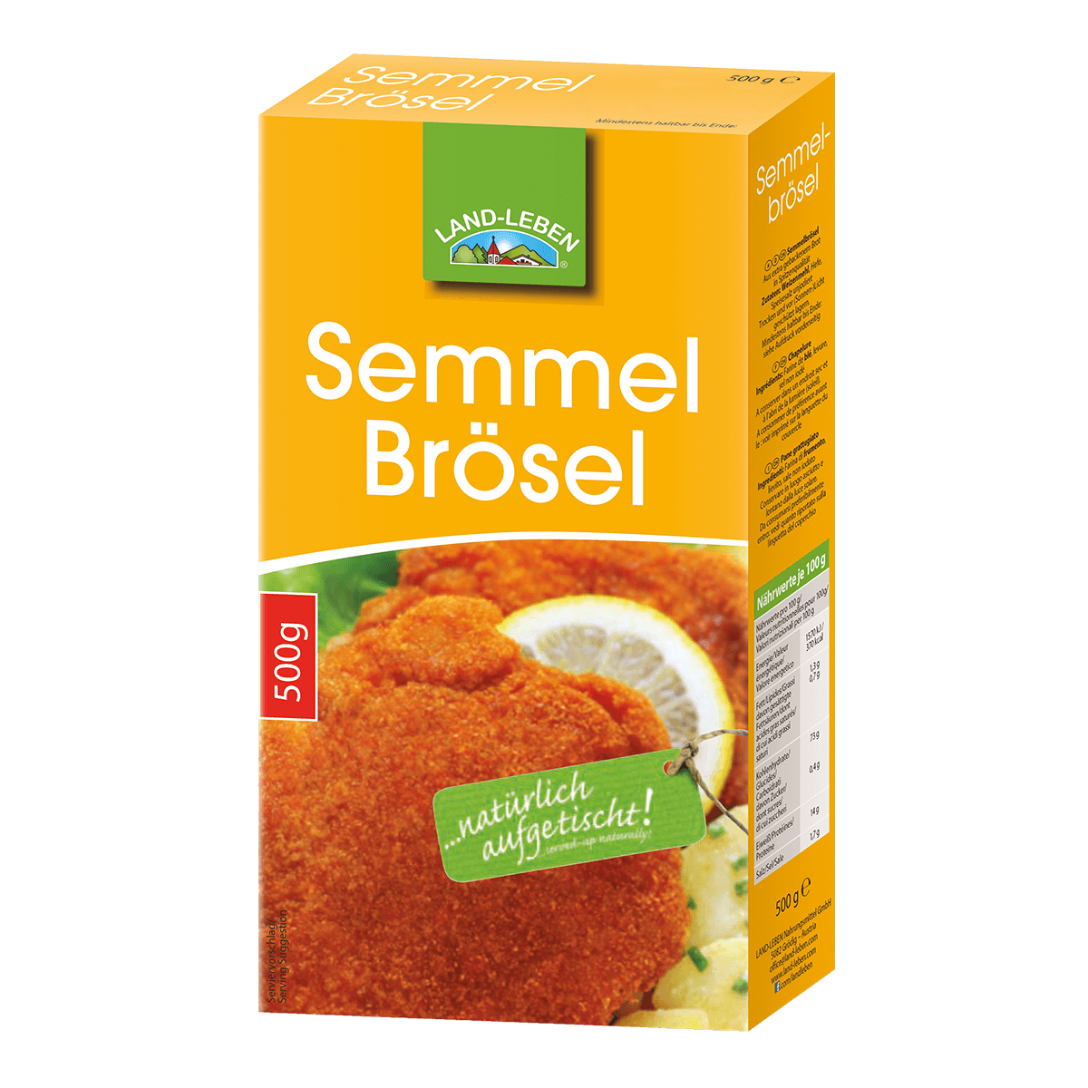 Händler - Neumarkt am Wallersee - Semmelbrösel LAND-LEBEN Nahrungsmittel - LAND-LEBEN Nahrungsmittel