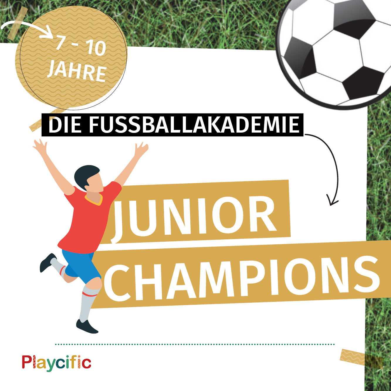 Playcific Produkt-Beispiele Schatzsuche: Die Fußballakademie Junior Champions