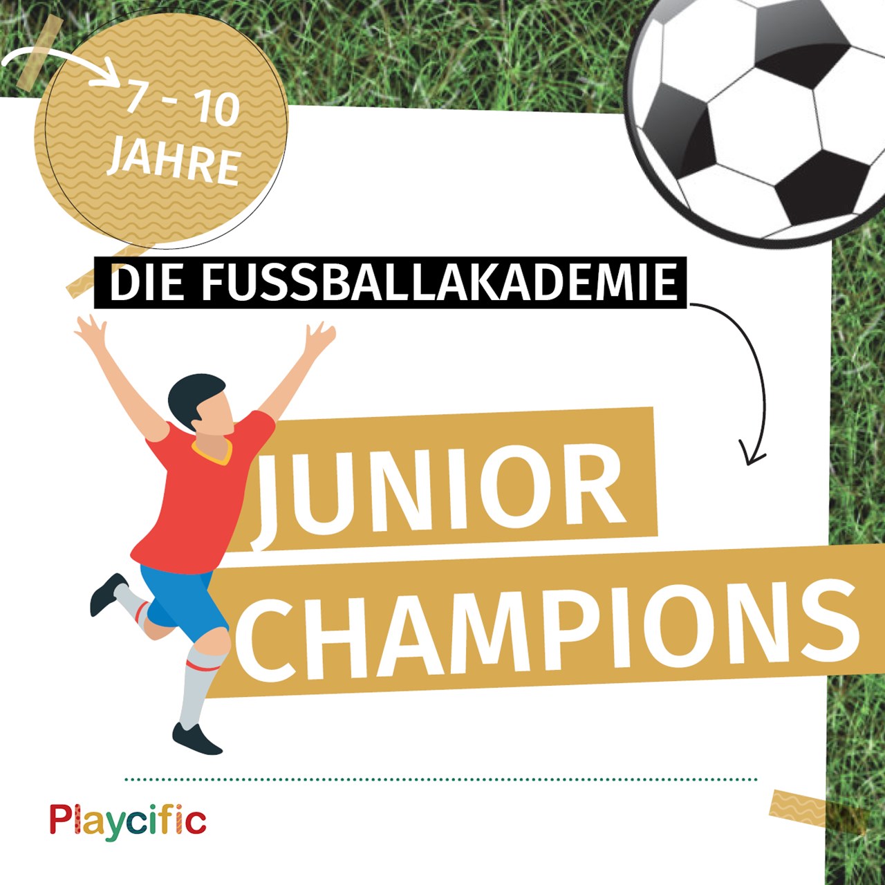 Playcific Produkt-Beispiele Schatzsuche: Die Fußballakademie Junior Champions