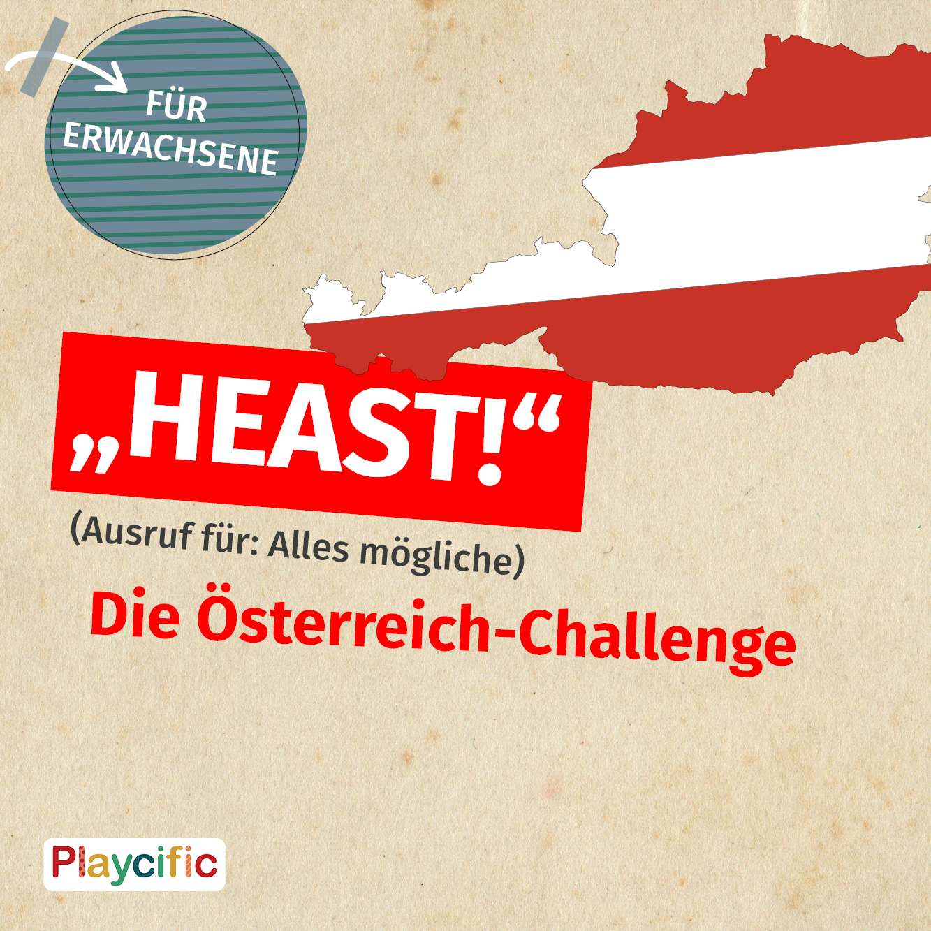 Playcific Produkt-Beispiele Heast - Das Österreich Quiz