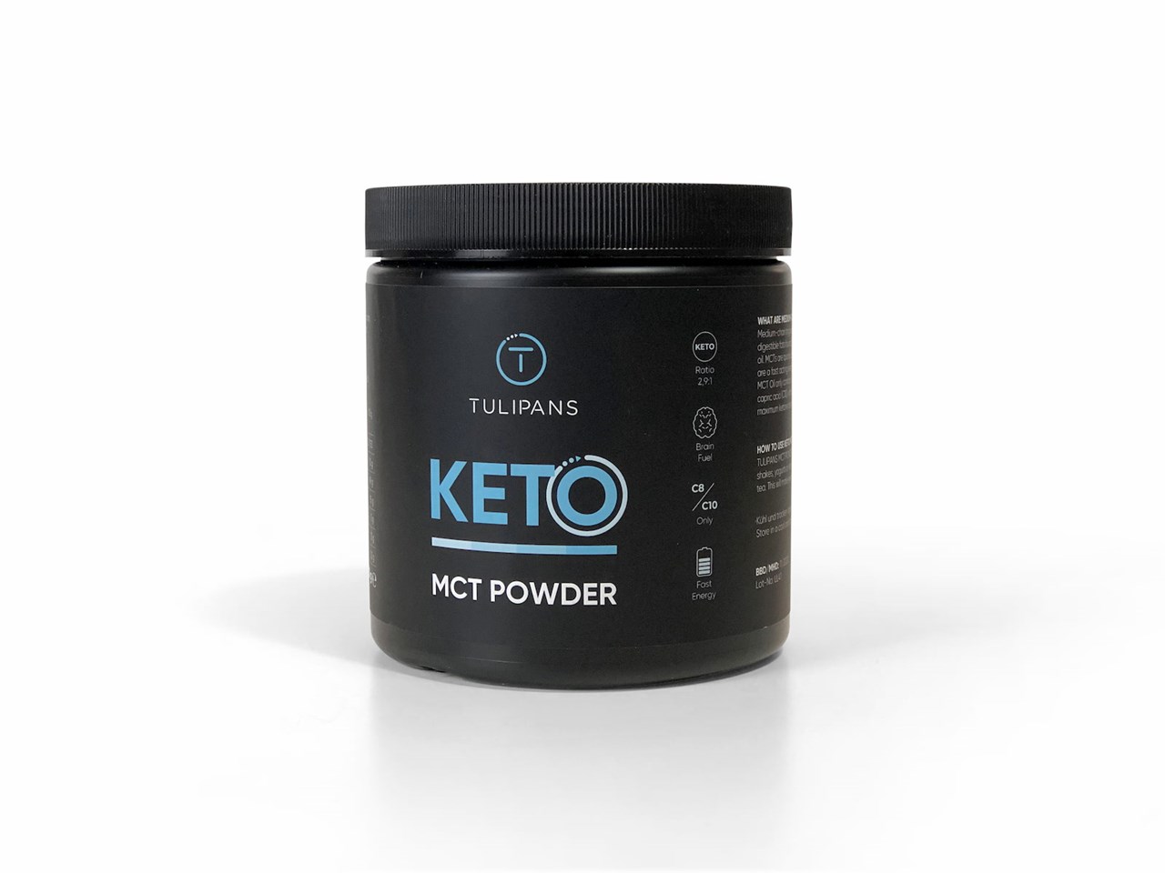 TULIPANS - Keto Lebensmittel Produkt-Beispiele MCT Pulver