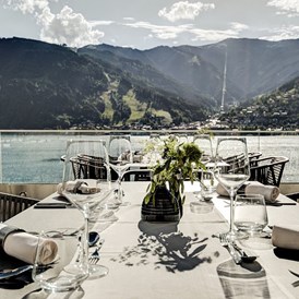 Wirtshaus: Terrasse SEENSUCHT - Restaurant am See - SEENSUCHT - Restaurant am See