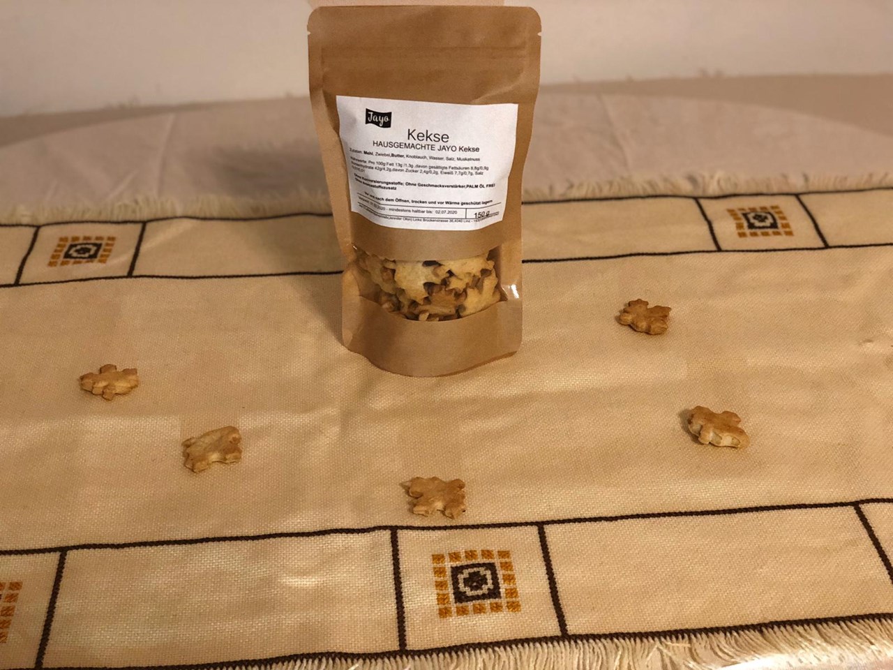 Jennifer Ofori Produkt-Beispiele Jay O Kekse