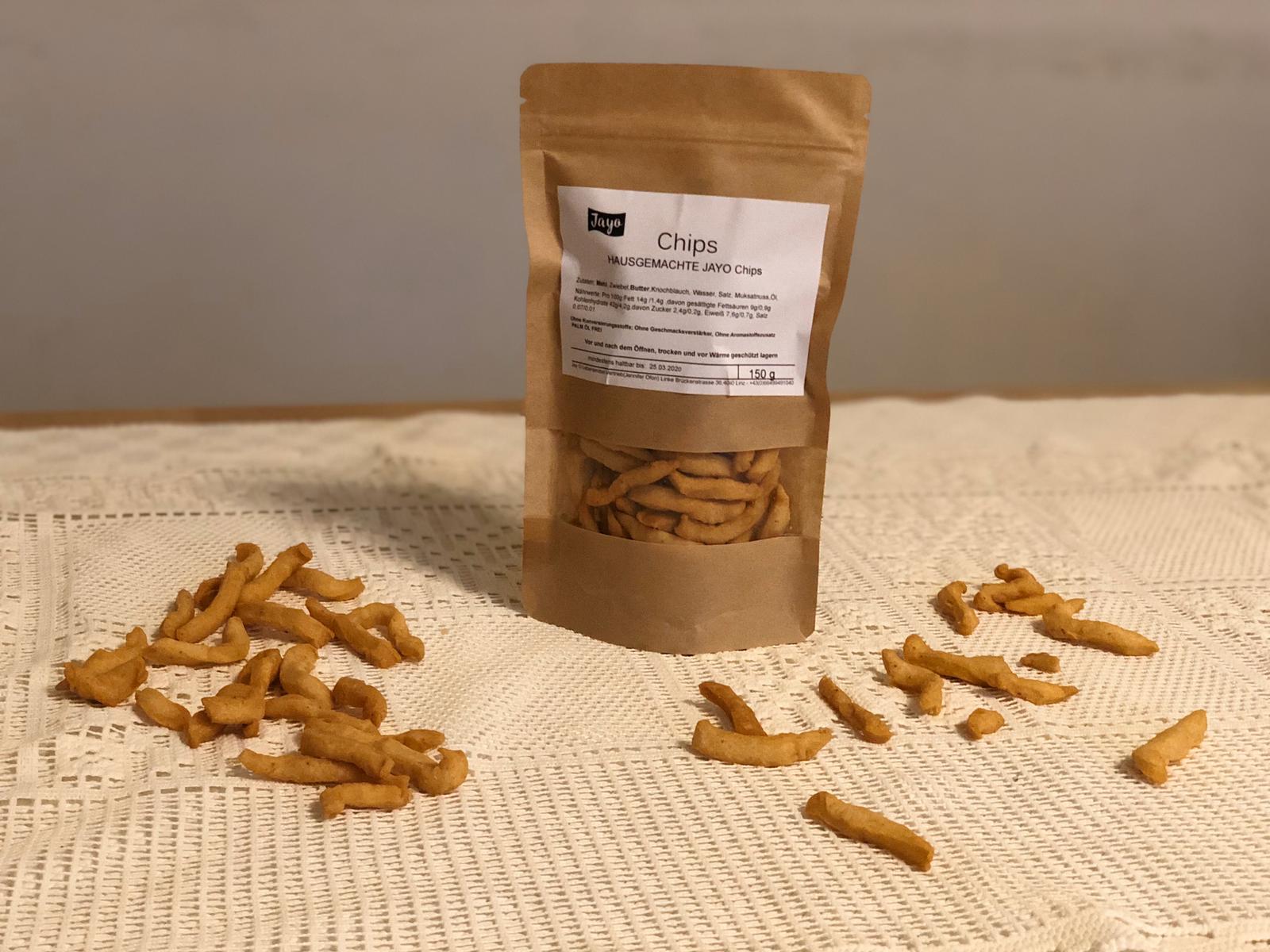 Jennifer Ofori Produkt-Beispiele Jay O Chips