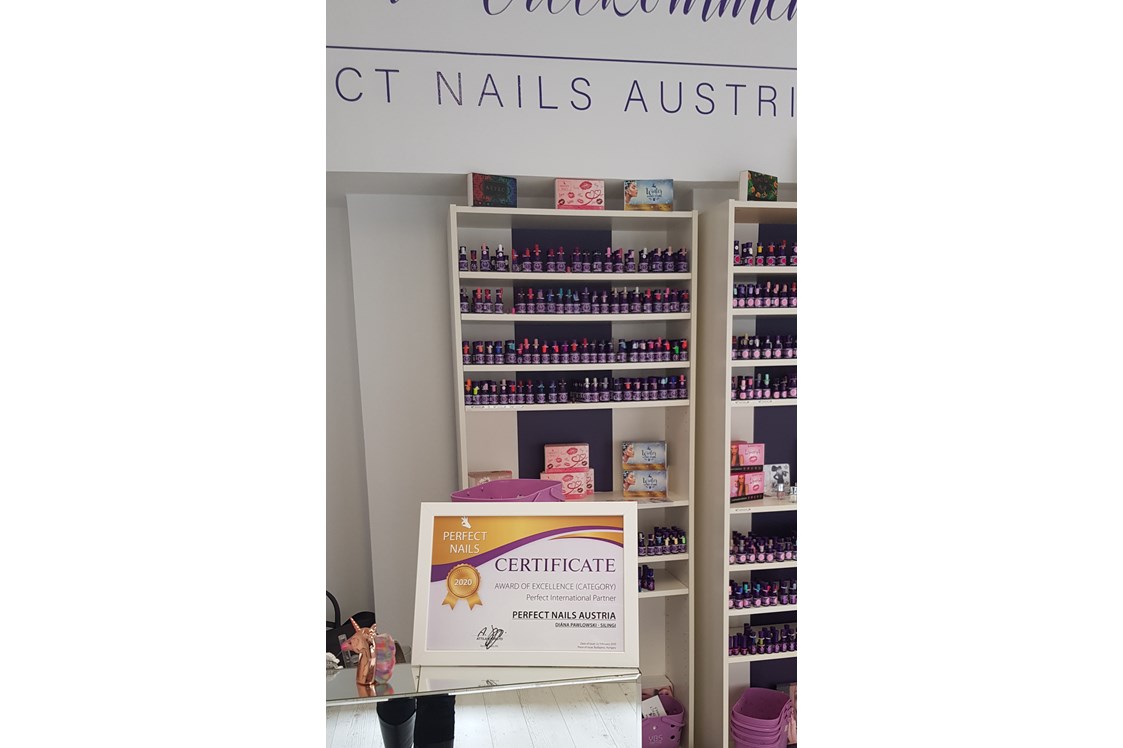 Unternehmen: Shop Auszeichnung - Perfect Nails Austria