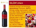 Unternehmen: Unser alkoholfreier Glühwein - GLÜH`chen - Alkoholfreier Weingenuss - Bernhard Huber