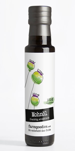 farmgoodies Produkt-Beispiele Mohnöl