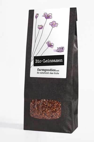 farmgoodies Produkt-Beispiele Bio-Leinsamen