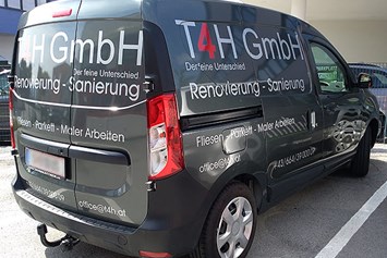 Unternehmen: T4H: Vollflächenfolierung und Fahrzeugbeschriftung - Agentur West - Manfred Salfinger
