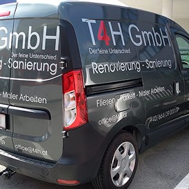 Unternehmen: T4H: Vollflächenfolierung und Fahrzeugbeschriftung - Agentur West - Manfred Salfinger