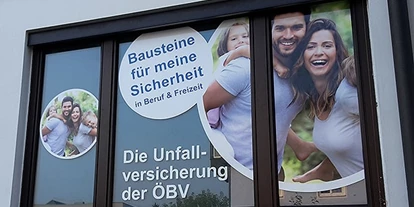 Händler - PLZ 5161 (Österreich) - ÖBV: Digitaldruck für Fenster - Agentur West - Manfred Salfinger
