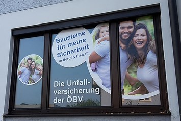 Unternehmen: ÖBV: Digitaldruck für Fenster - Agentur West - Manfred Salfinger