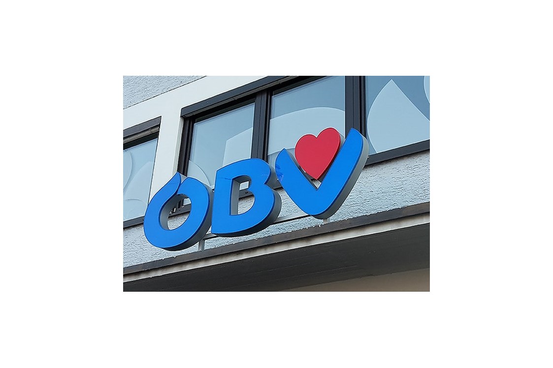 Unternehmen: ÖVB: 3D Buchstaben - Agentur West - Manfred Salfinger