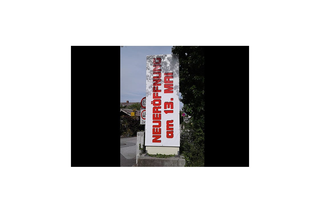 Unternehmen: Bäckerei Jobs: Banner für Neueröffnung - Agentur West - Manfred Salfinger