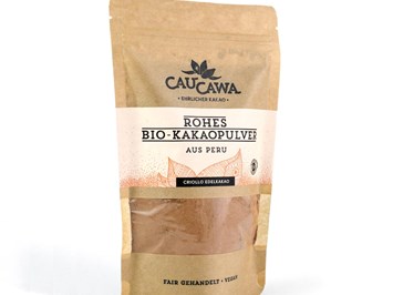 CauCawa Produkt-Beispiele Bio Kakaopulver aus Peru 150g