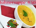 Unternehmen: Hühnersuppe (A.C.G)  4,50€ - Burrito Casa