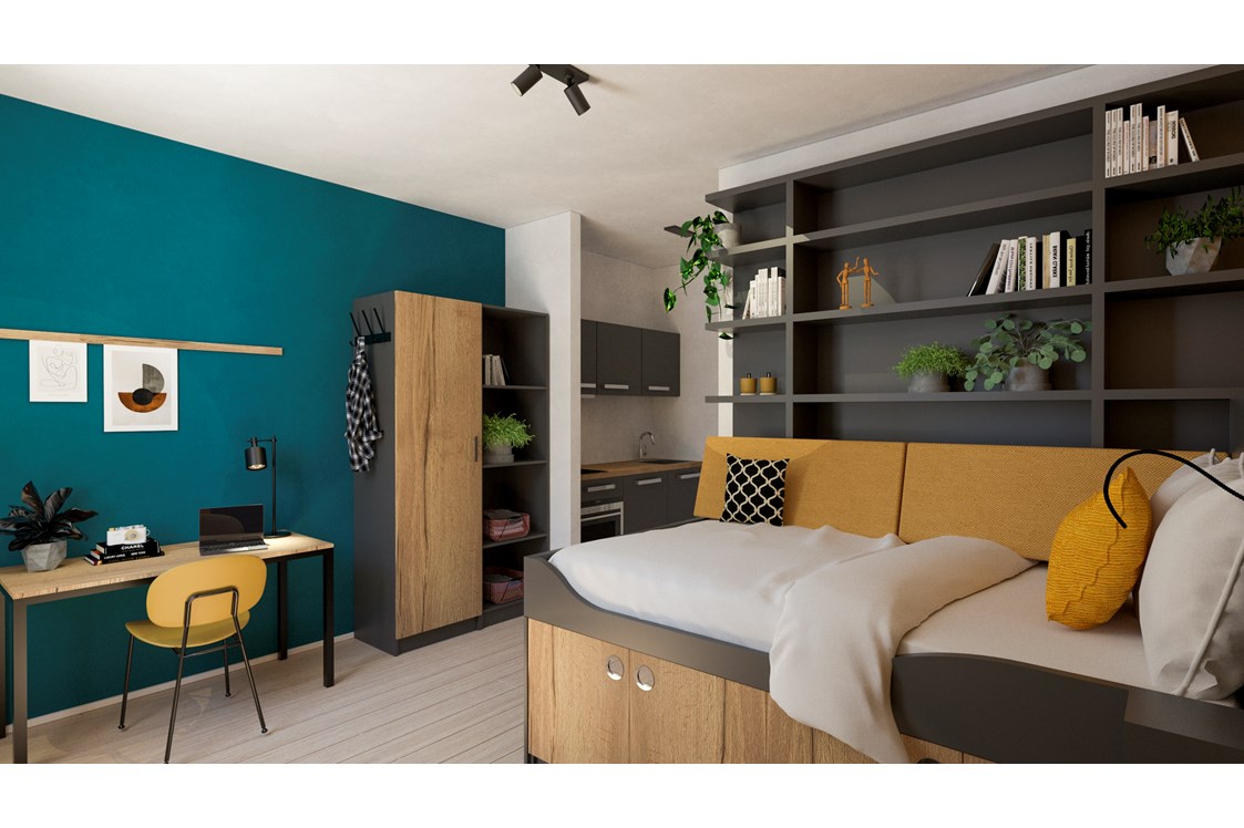 Betrieb: Apartments im @HOME Studentenwohnheim Salzburg - @HOME Studentenwohnheim Salzburg