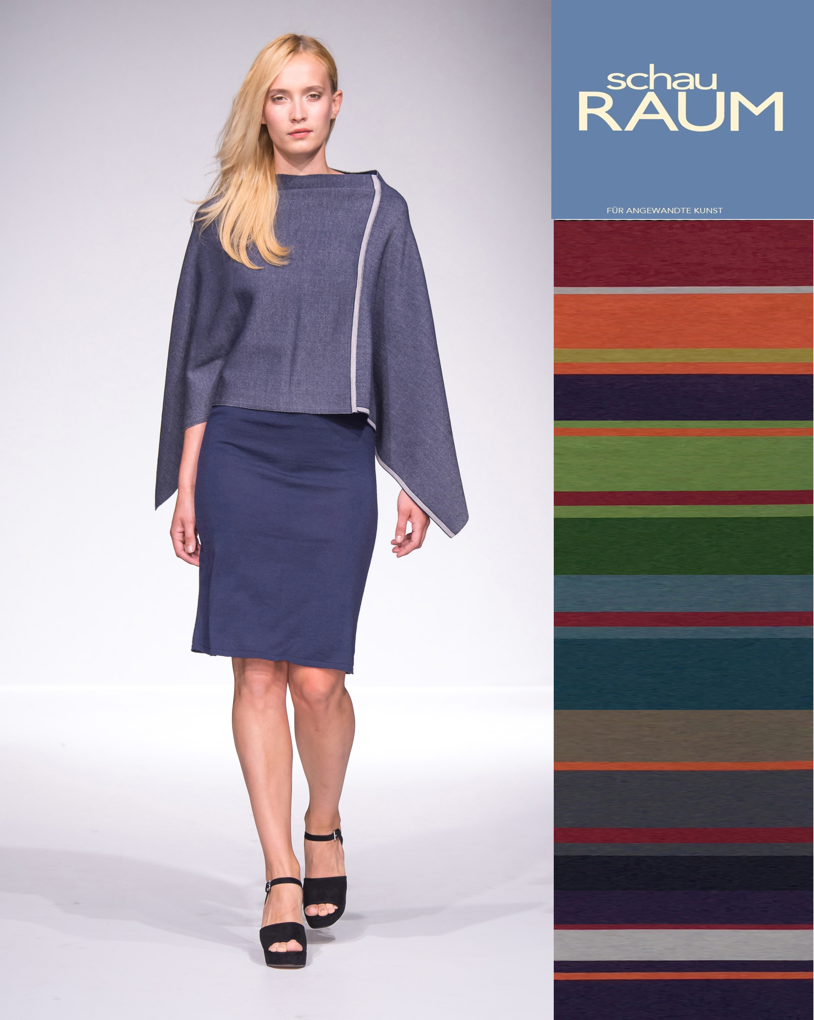 Schauraum für angewandte Kunst Produkt-Beispiele DreieckPoncho