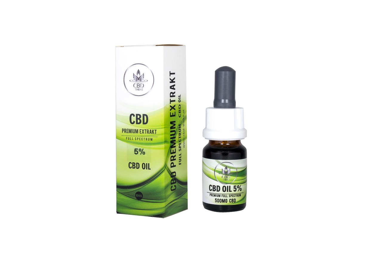 CBD Theke ® Produkt-Beispiele Premium CBD Öl 5% Full Spectrum
