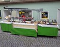 Unternehmen: Unser Marktstand in Gmunden
jeden Samstag am Marktplatz
(wegen Corona ausgesetzt) - Margarete Brandlberger