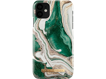 MobiNil Produkt-Beispiele Printed Case – Golden Jade Marble