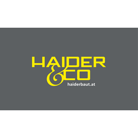 Direktvermarkter: Haider & Co Hochbau und Tiefbau - Haider & Co Hochbau und Tiefbau