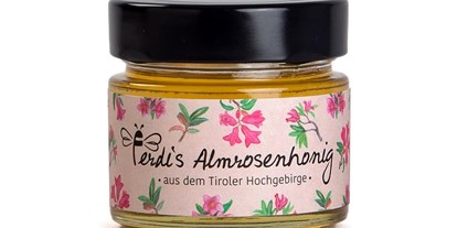 Händler - Lebensmittel und Getränke: Honig - Almrosenhonig 200g von Ferdi’s Imkerei