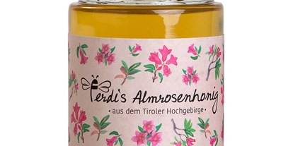 Händler - Lebensmittel und Getränke: Honig - Almrosenhonig 400g von Ferdi’s Imkerei