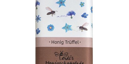 Händler - Lebensmittel und Getränke: Honig - Blütenhonig Trüffel Schokolade 48% 70g von Ferdi’s Imkerei