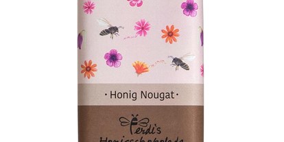 Händler - Lebensmittel und Getränke: Honig - Honig Nougat Schokolade 38% 70g von Ferdi’s Imkerei