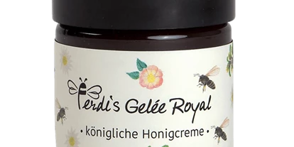 Händler - Versandzeit: 2-3 Tage - Kleinboden (Fügen, Uderns) - Geleé Royal Honig Creme 50ml von Ferdi’s Imkerei