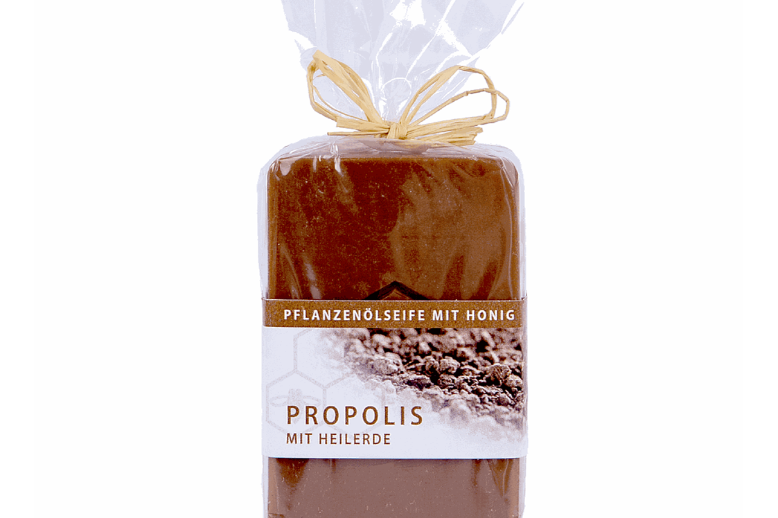 Artikel: Honigseife mit Propolis & Heilerde 100g von Ferdi’s Imkerei