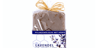 Händler - Honigseife mit echten Lavendelblüten 100g von Ferdi’s Imkerei